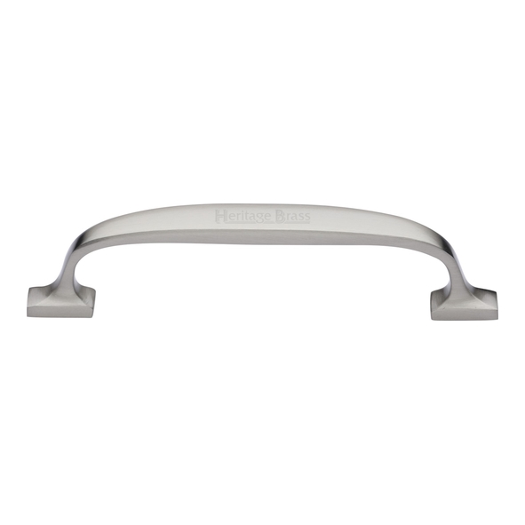 C7213 128-SN • 128 x 152 x 35mm • Satin Nickel • Heritage Brass Durham Cabinet Pull Handle